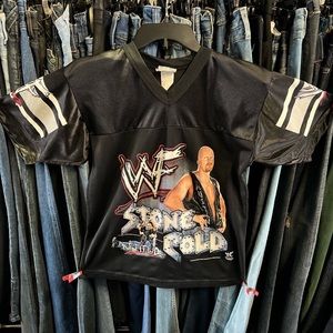 1999 WWF Stone Cold Vintage Jersey.  Very Rare!  Small